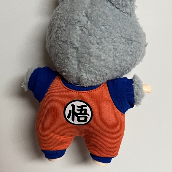 Labubu Dragonball Goku Outfit Clothing Clothes Accessories Orange Jumper - Picture 4 of 7